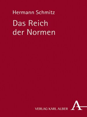 cover image of Das Reich der Normen